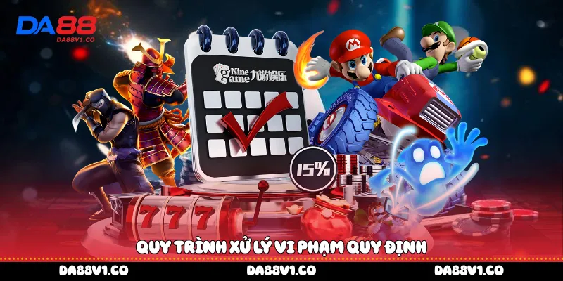 Quy trình xử lý vi phạm quy định